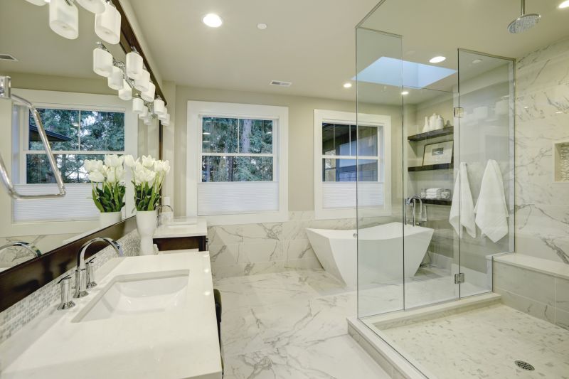 Wide Picture of Modern Bathroom
