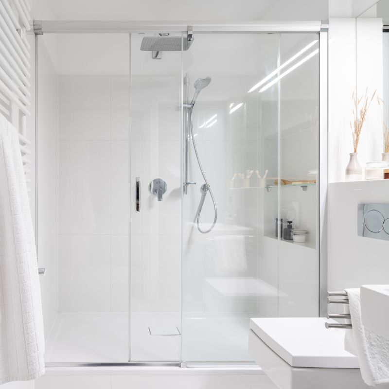 Clean and Modern Shower
